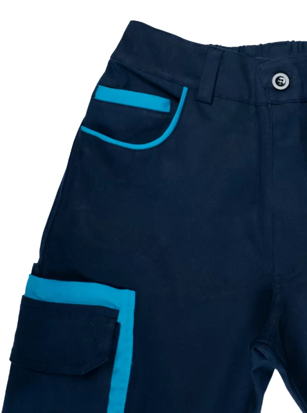 Pantalon Cargo Azul hecho por fluir