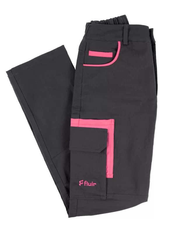 Pantalon Cargo Gris topo hecho por fluir