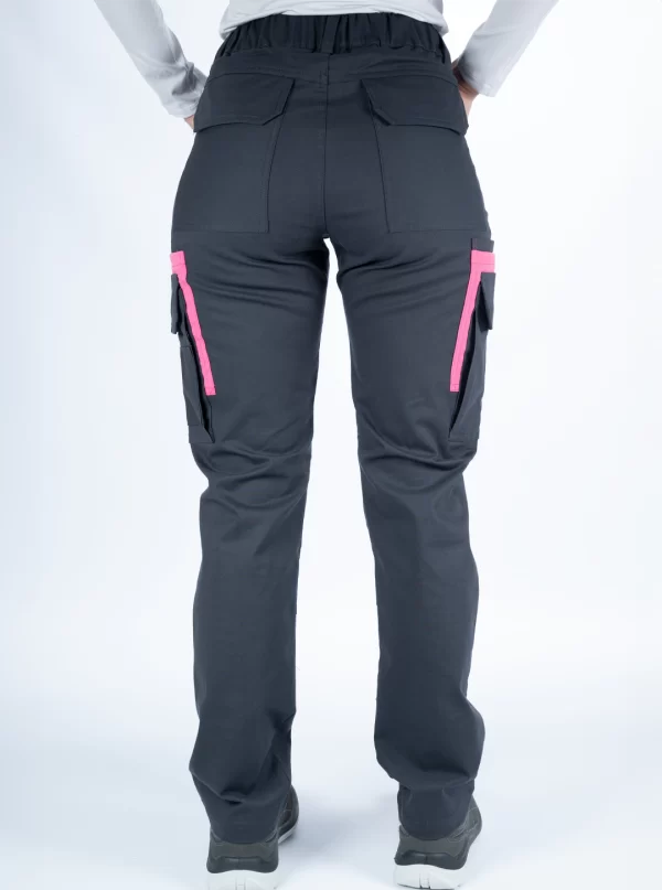 Pantalon Cargo Gris topo hecho por fluir