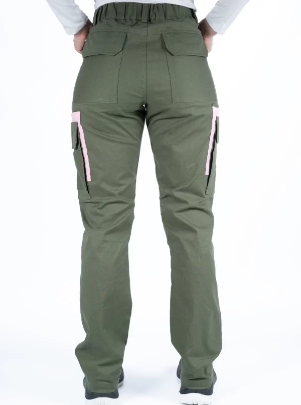 Pantalon Cargo verde hecho por fluir