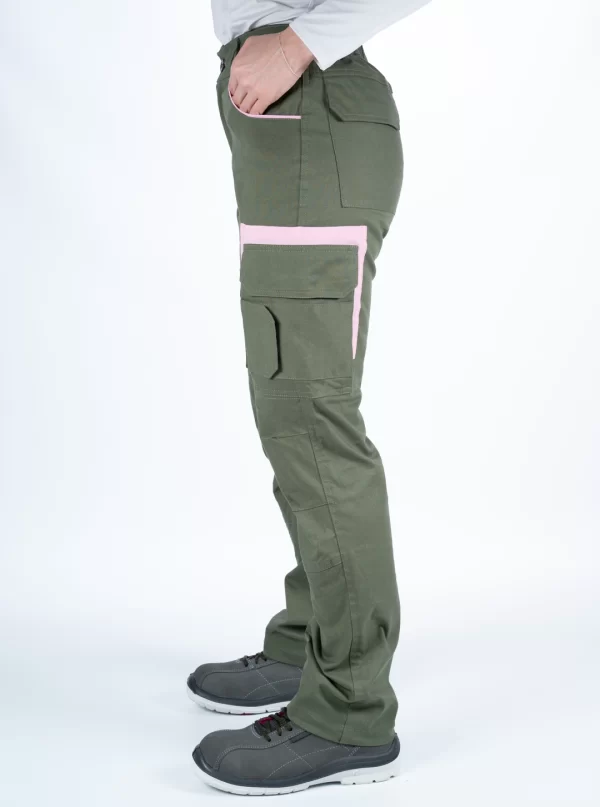 Pantalon Cargo verde hecho por fluir